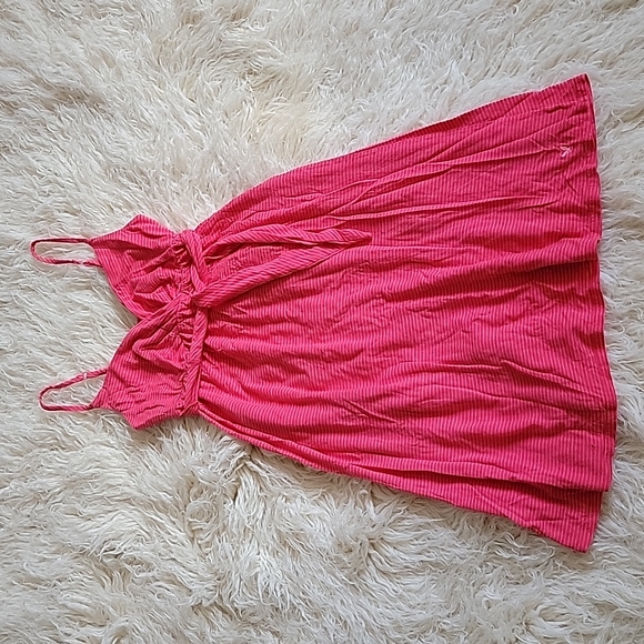American Eagle Outfitters Dresses & Skirts - American Eagle Outfitters Babydoll Pink Striped Dress